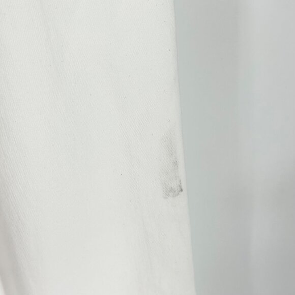 NWT Madewell The Maternity Over-the-Belly '90s Straight Jean in Tile White - Picture 10 of 13